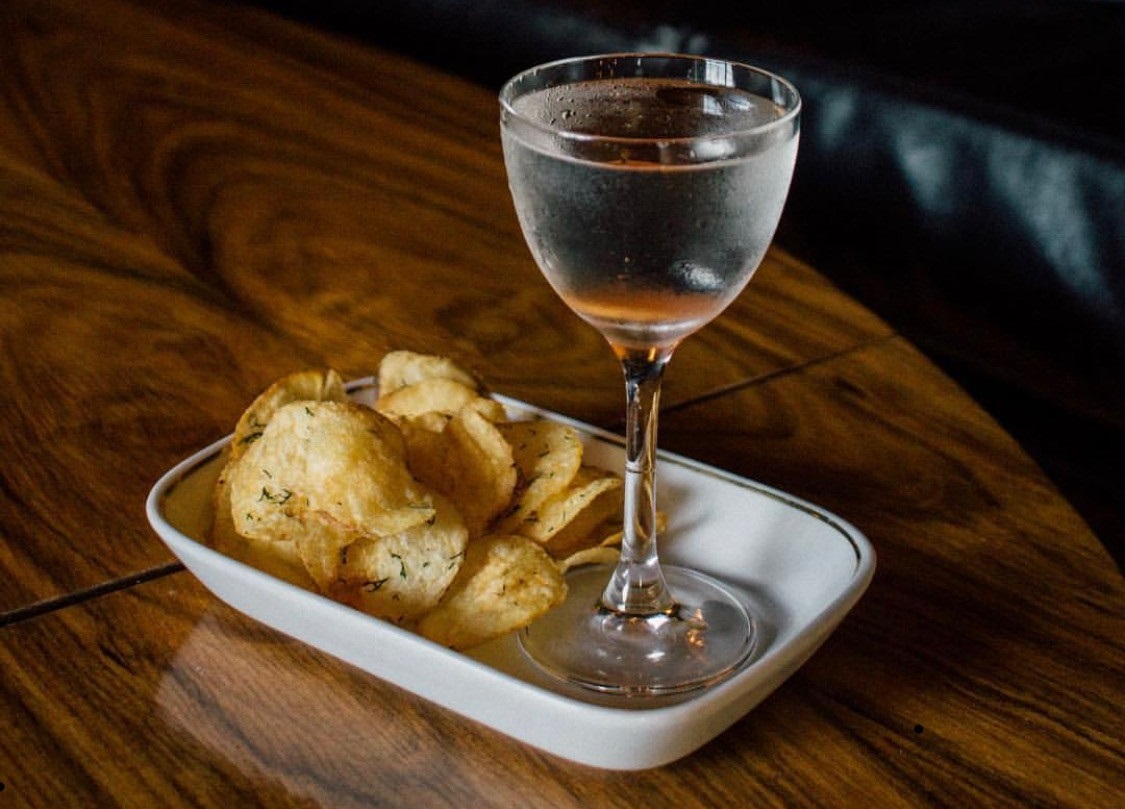 Salt and Vinegar Martini