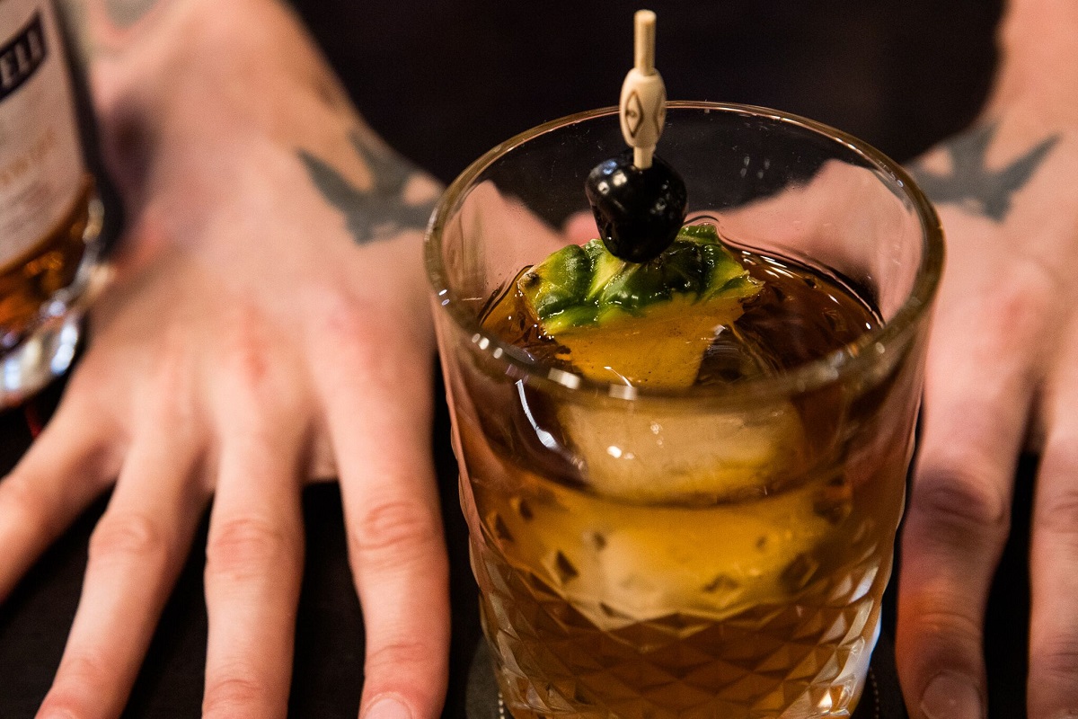 True Blue Old Fashioned