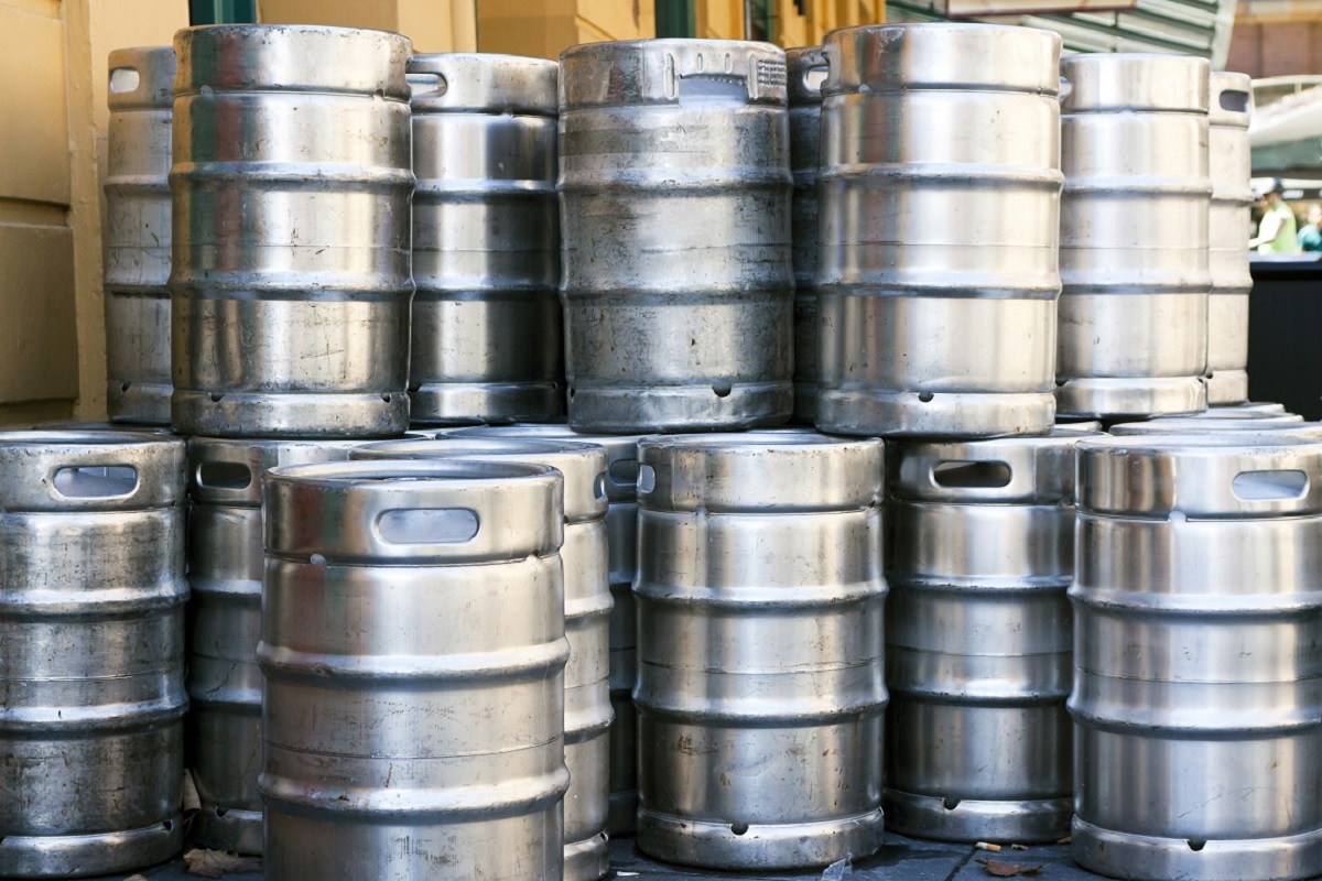 Beer kegs