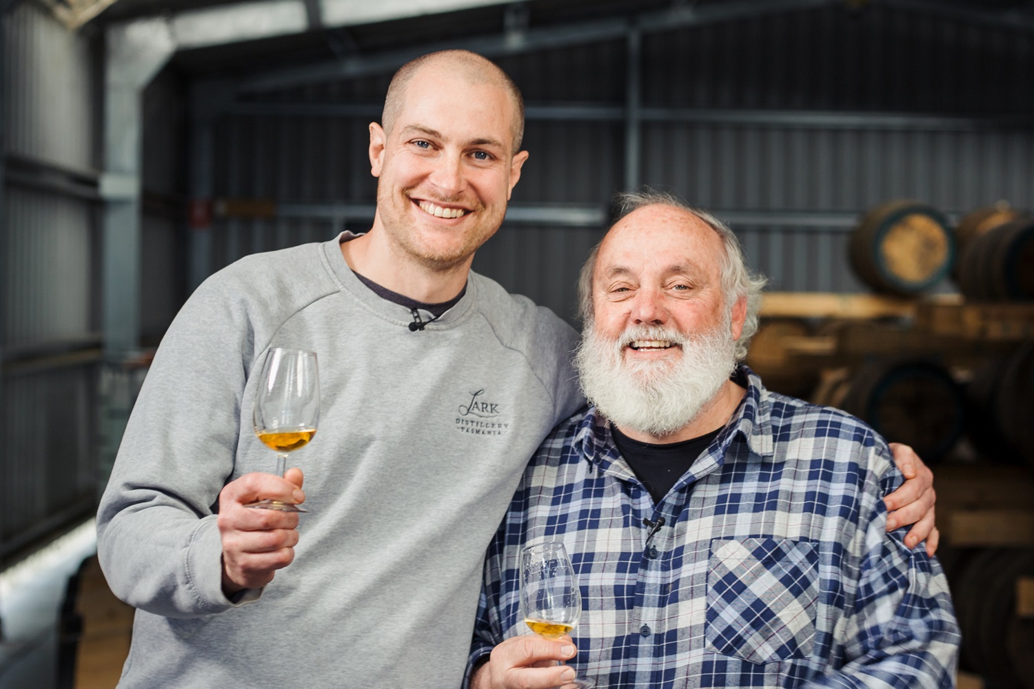 Chris Thomson and Bill Lark