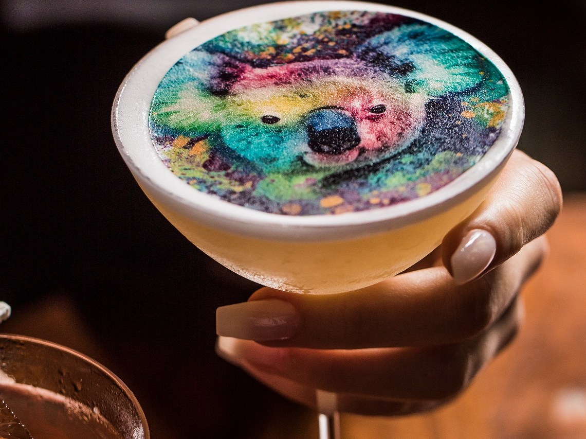 Sydney's Grain Bar is home to the Koala cocktail. Which bar supervisor Pablo Moore Rubio has shared with Bars and Clubs.