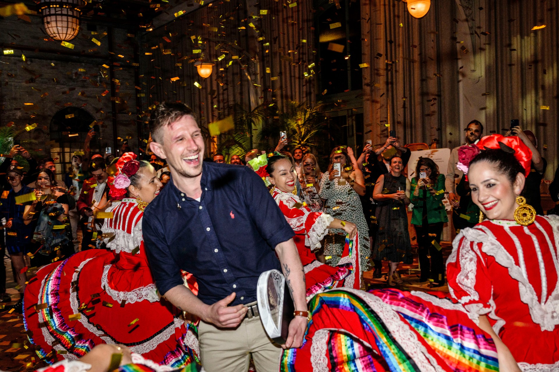 Reigning Australian Patrón Perfectionists Champion Alex Boon celebrates a win at the cocktail competition, with one week left to submit entries for this years competition