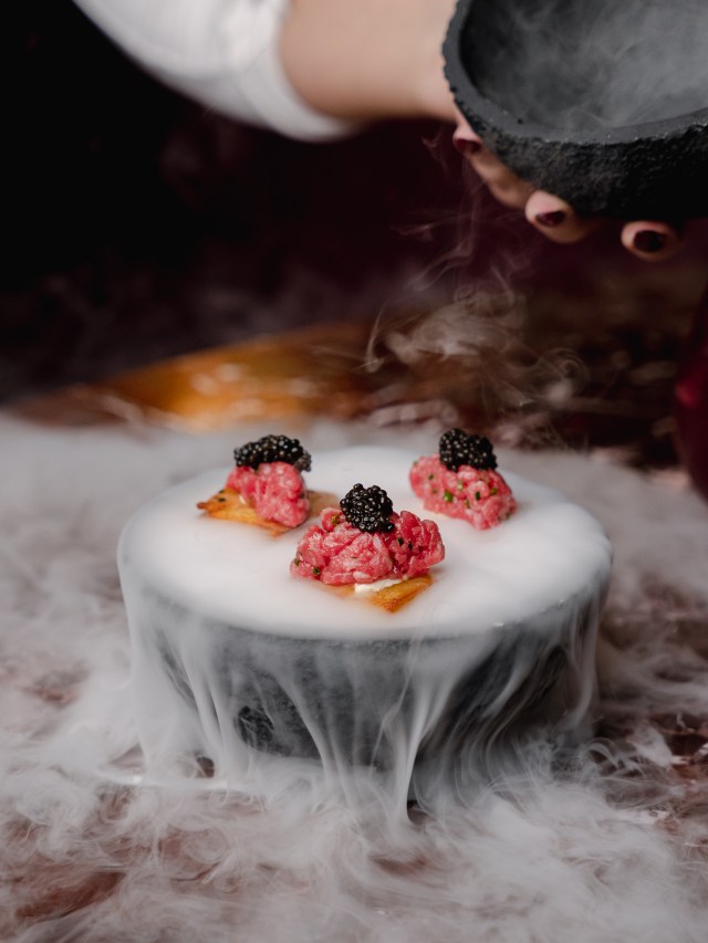 Cardea's Potato Mille- Feuille dish