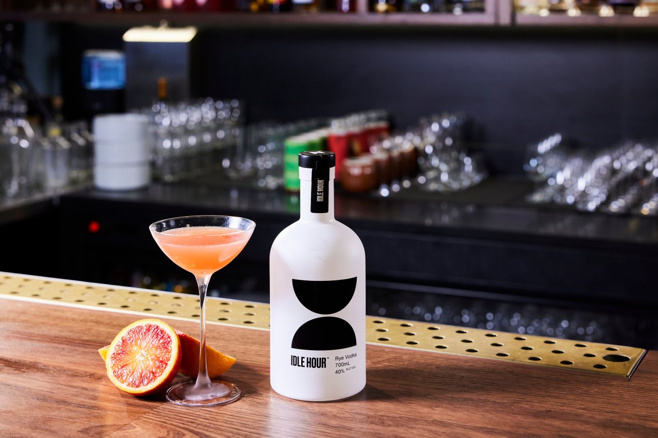 The Idle Spring Time Sour cocktail