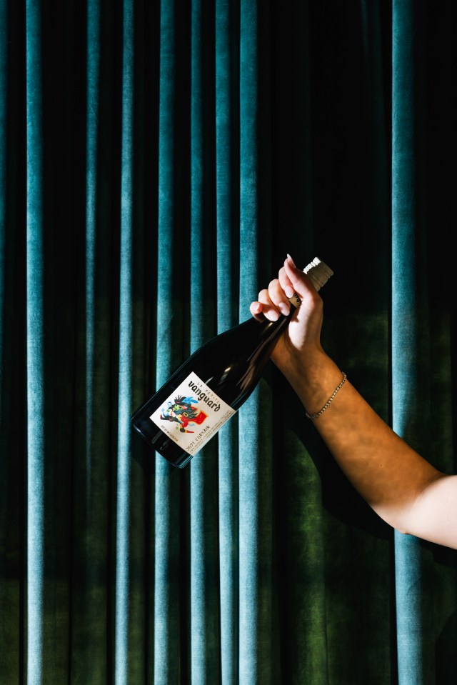 Wine from the all-Australian drinks menu at Teddy's