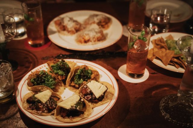 Food offering from El Primo Sanchez