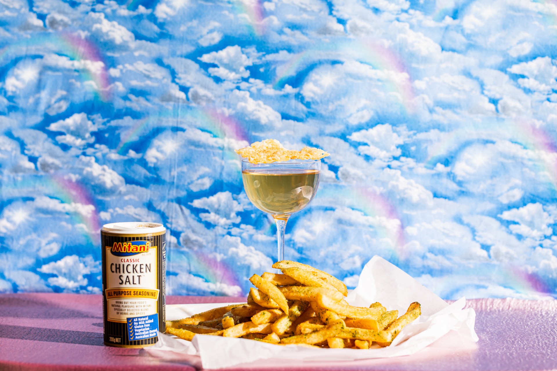 Chicken Salt Martini