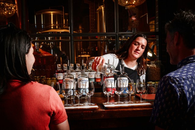 Hickson House gin tasting