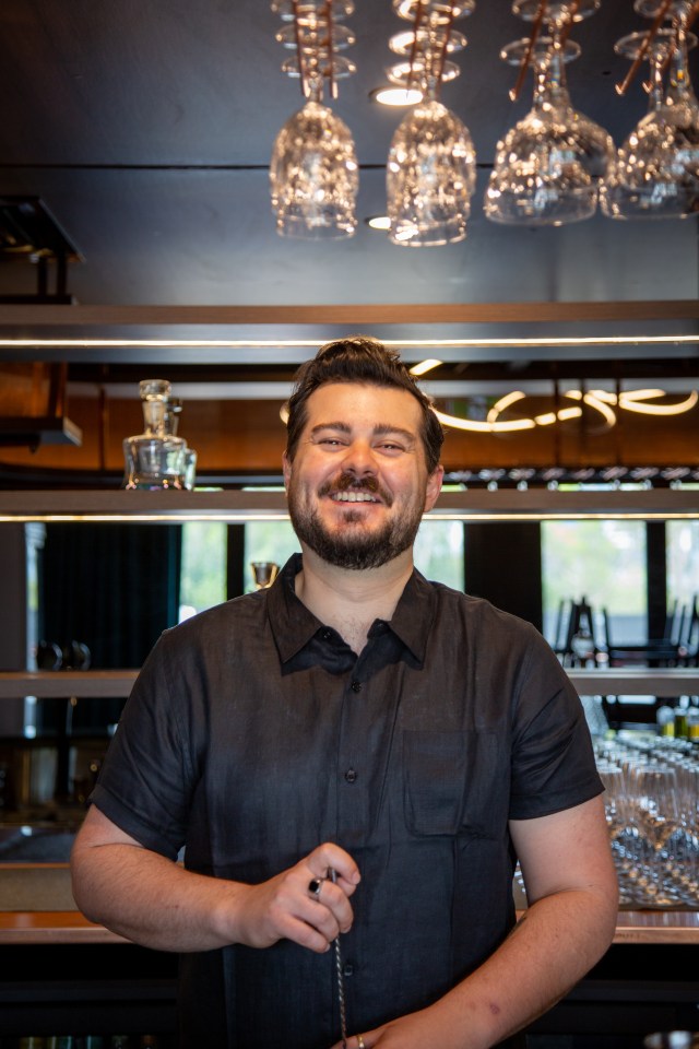 Head Bartender James Burrell 