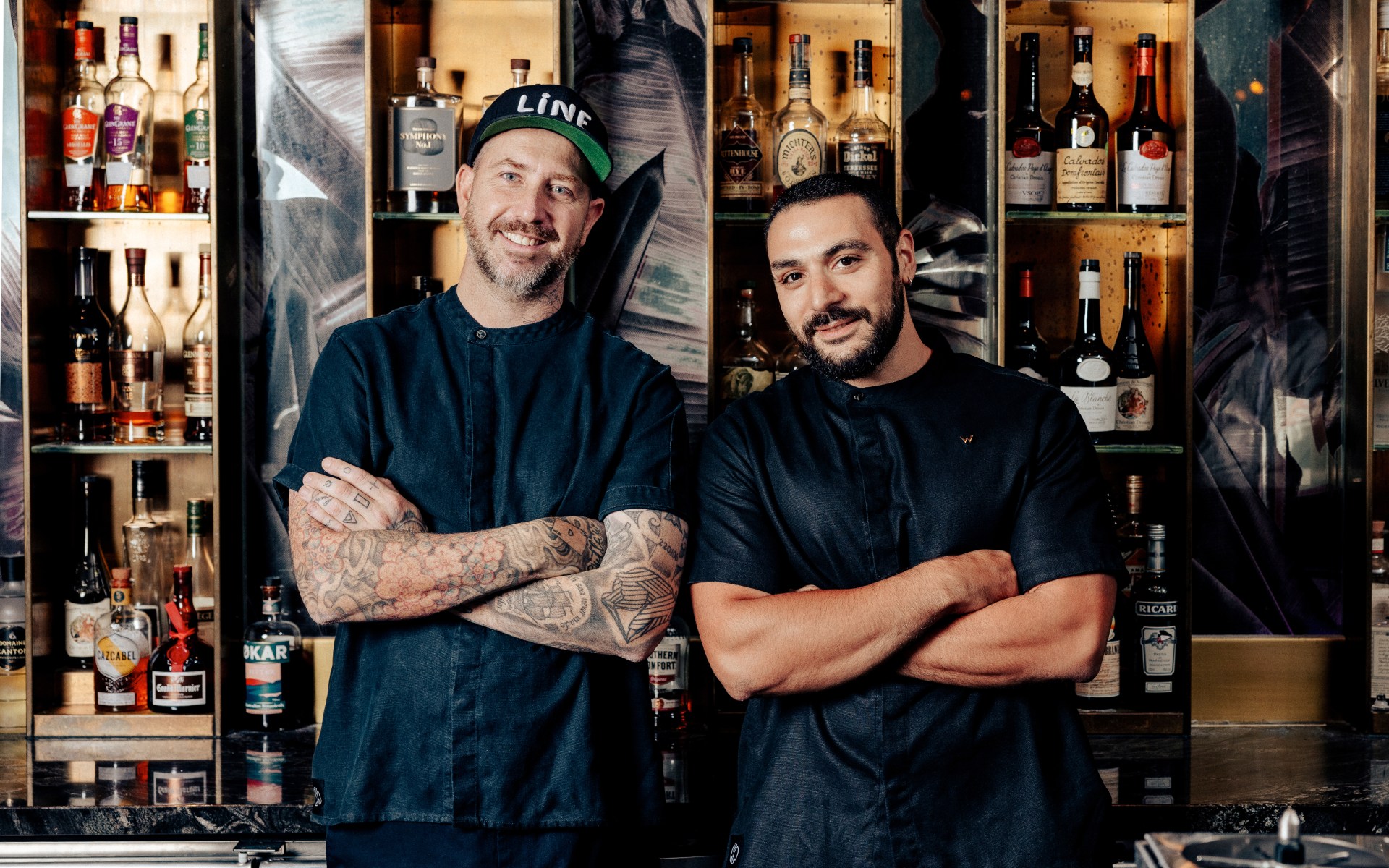 Matt Whiley and Francesco Squllacioti