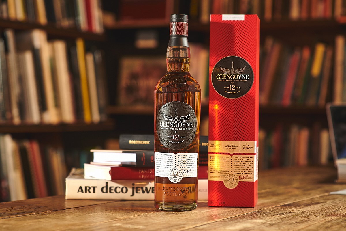 Glengoyne whisky library