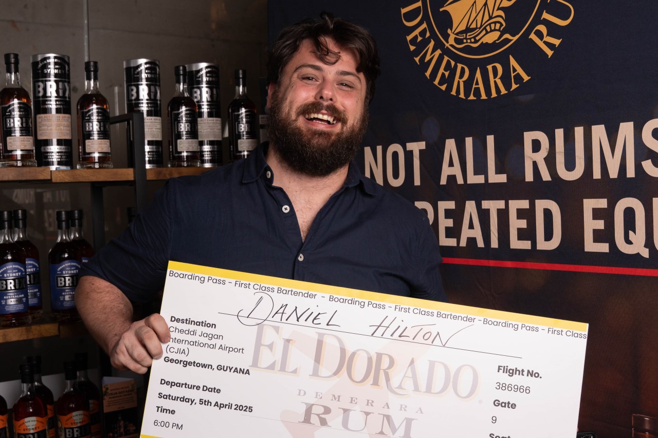 Daniel Hilton, El Dorado Heritage Cocktail Competition